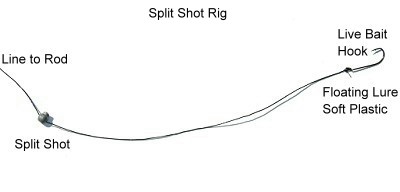 The Split Shot Rig